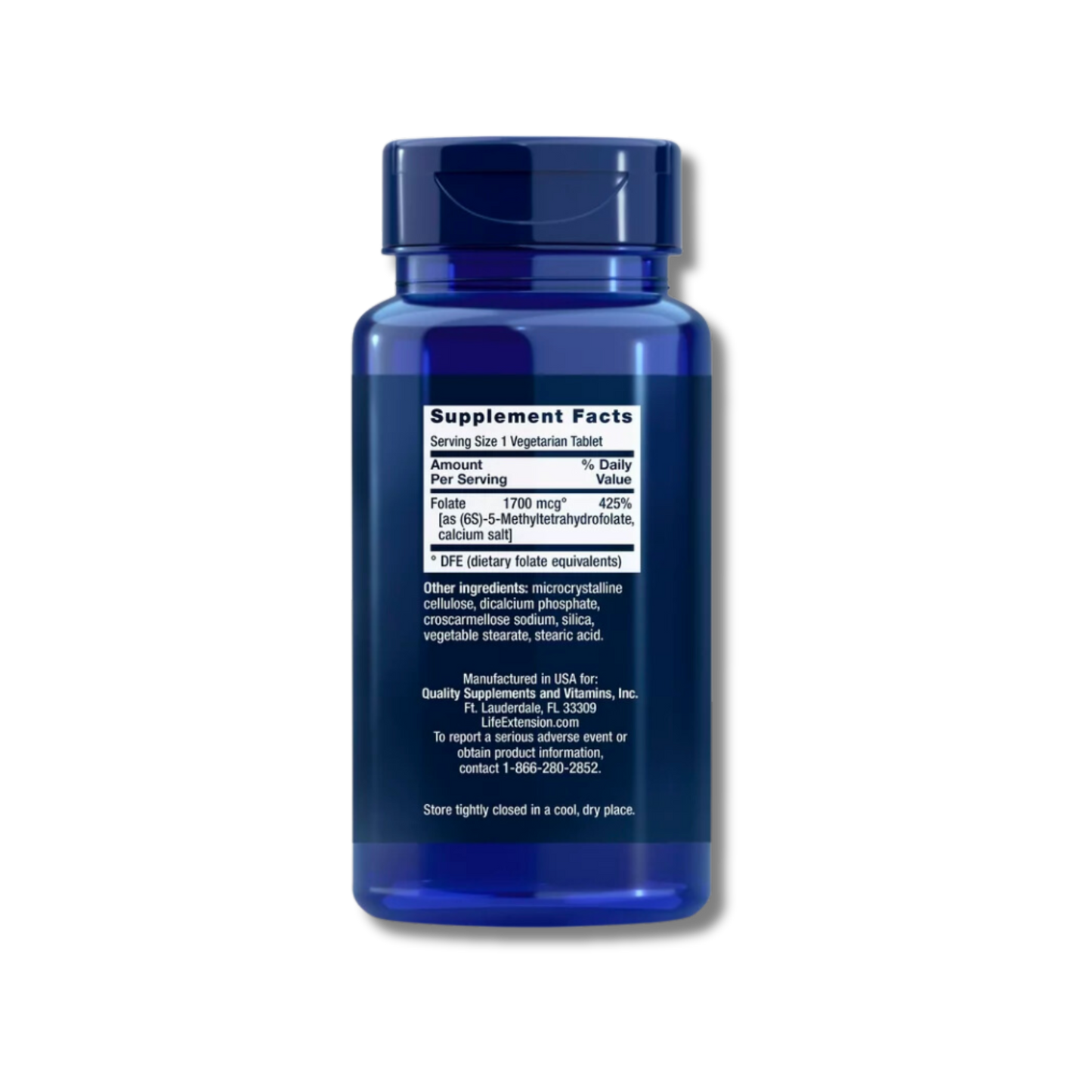 High Potency Optimized Folate L-Methylfolate