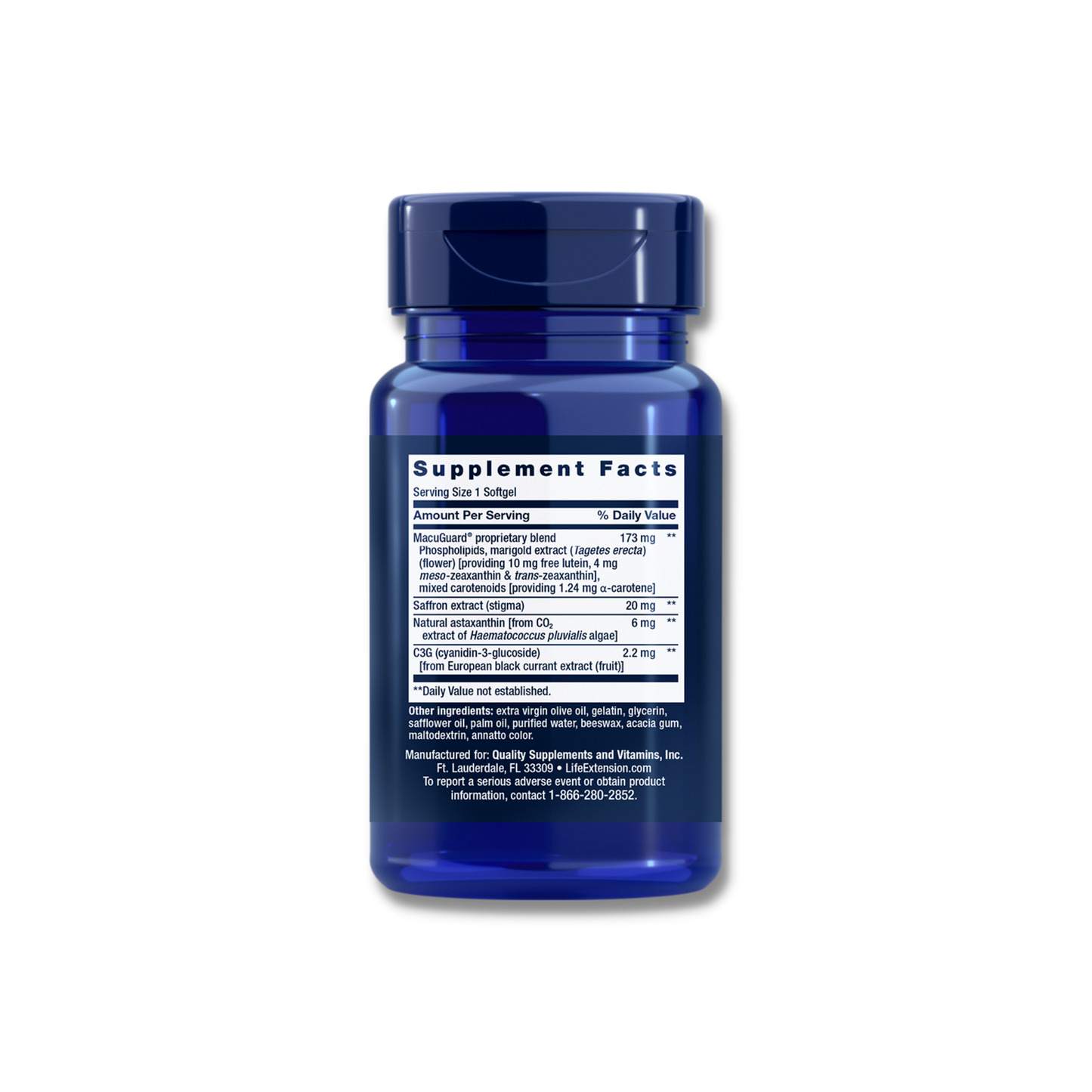 MacuGuard® Ocular Support with Saffron & Astaxanthin