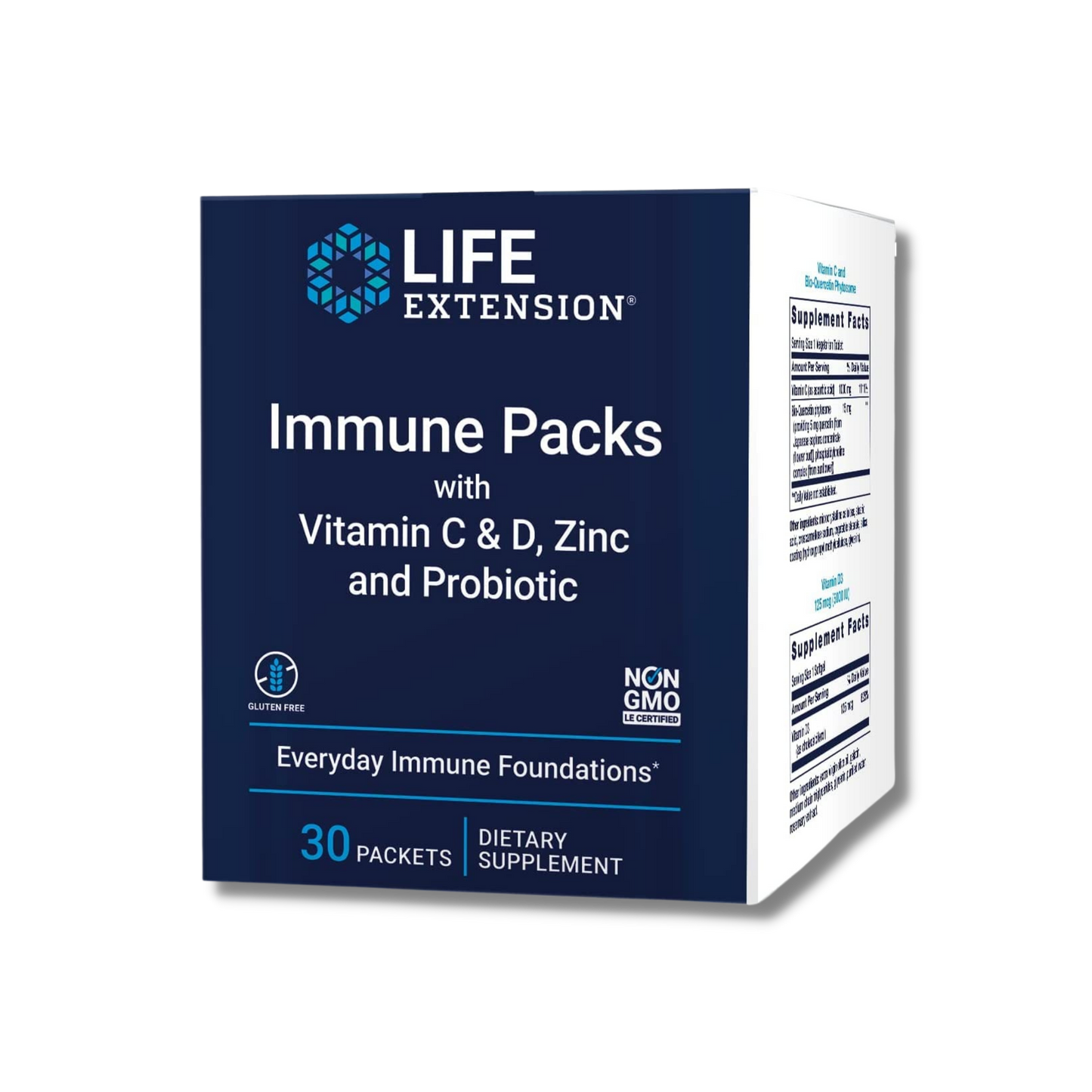 Immune Packs with Vitamin C & D Zinc and Probiotic