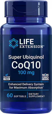 Super Ubiquinol CoQ10 100 mg, 60 hylki