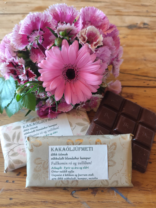 Kakaó ljúfmeti með hampi