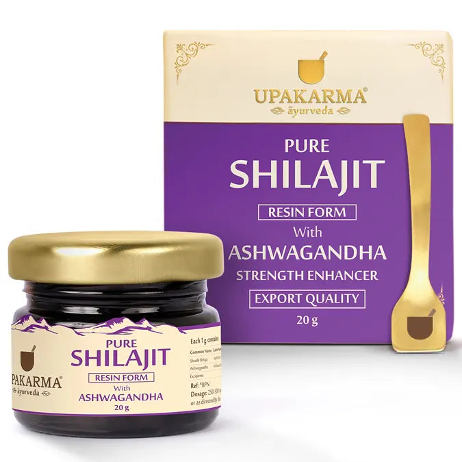 Shilajit með Ashwagandha