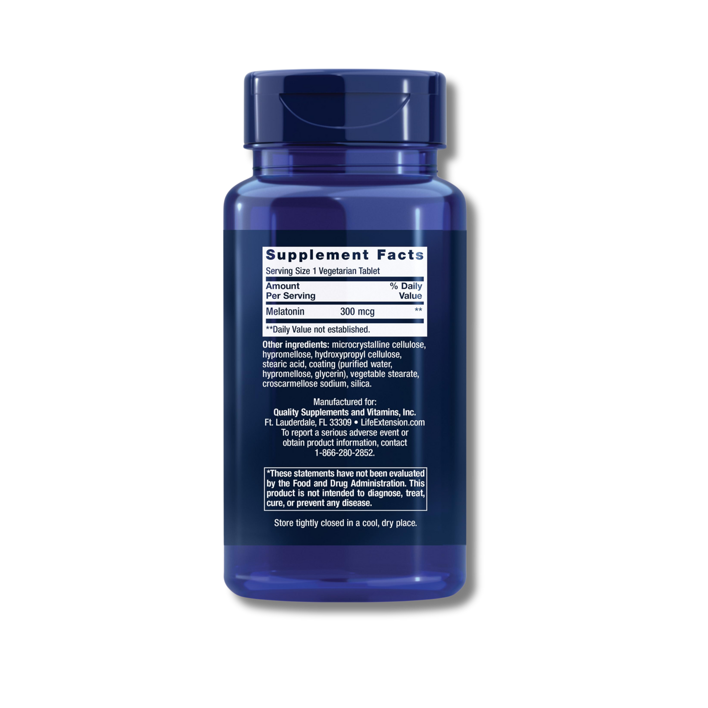 Melatonin 6 Hour Timed Release 300 mcg