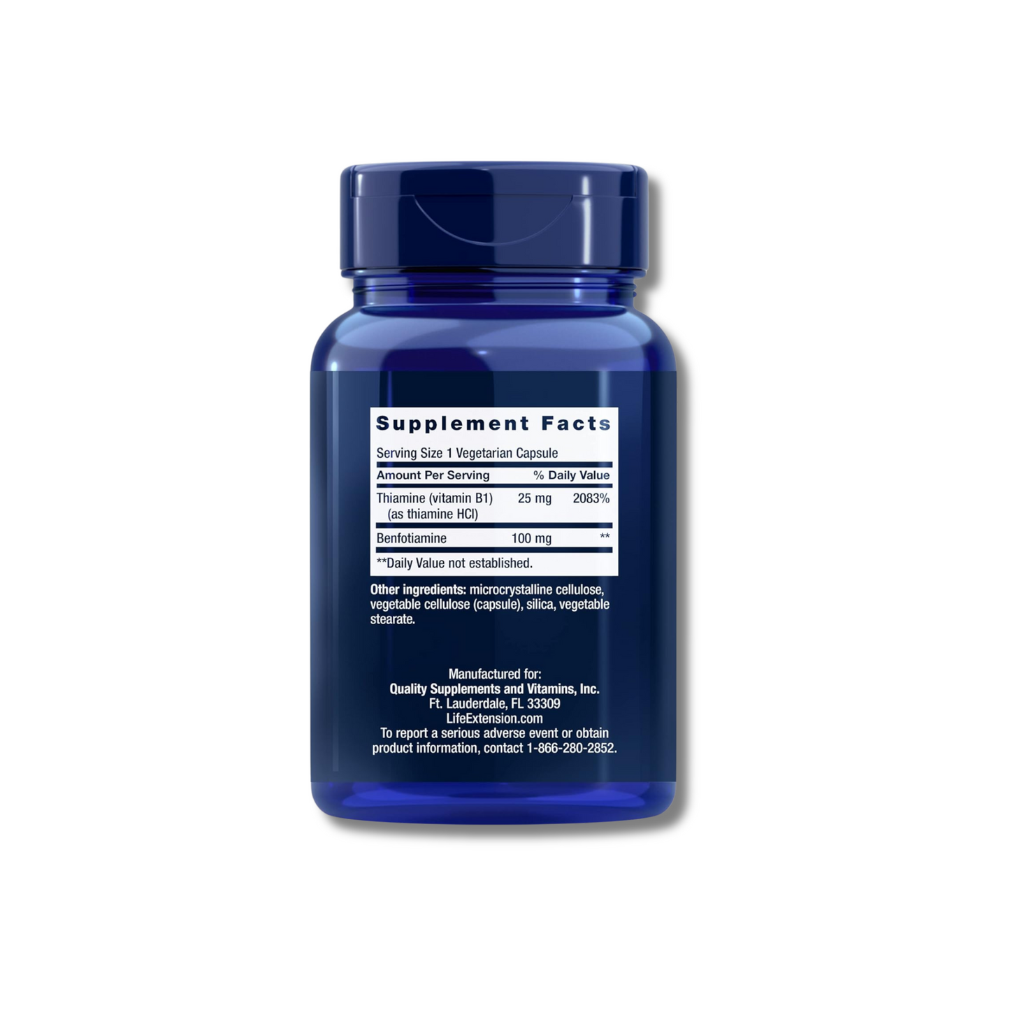 Benfotiamine með Thiamine