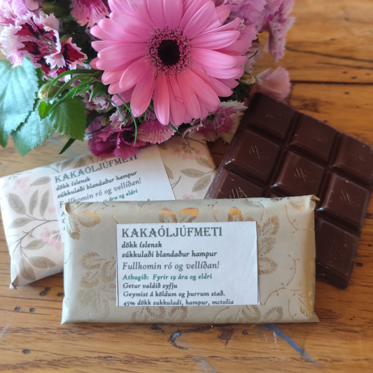 Kakaó ljúfmeti með hampi