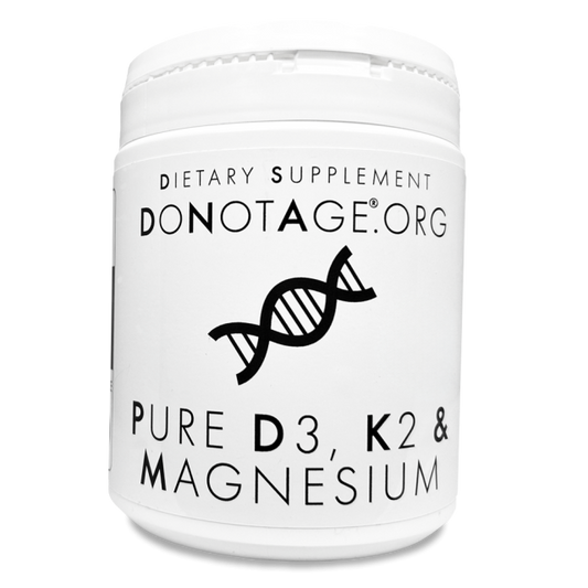 Pure D3, K2 & Magnesium - 60 hylki